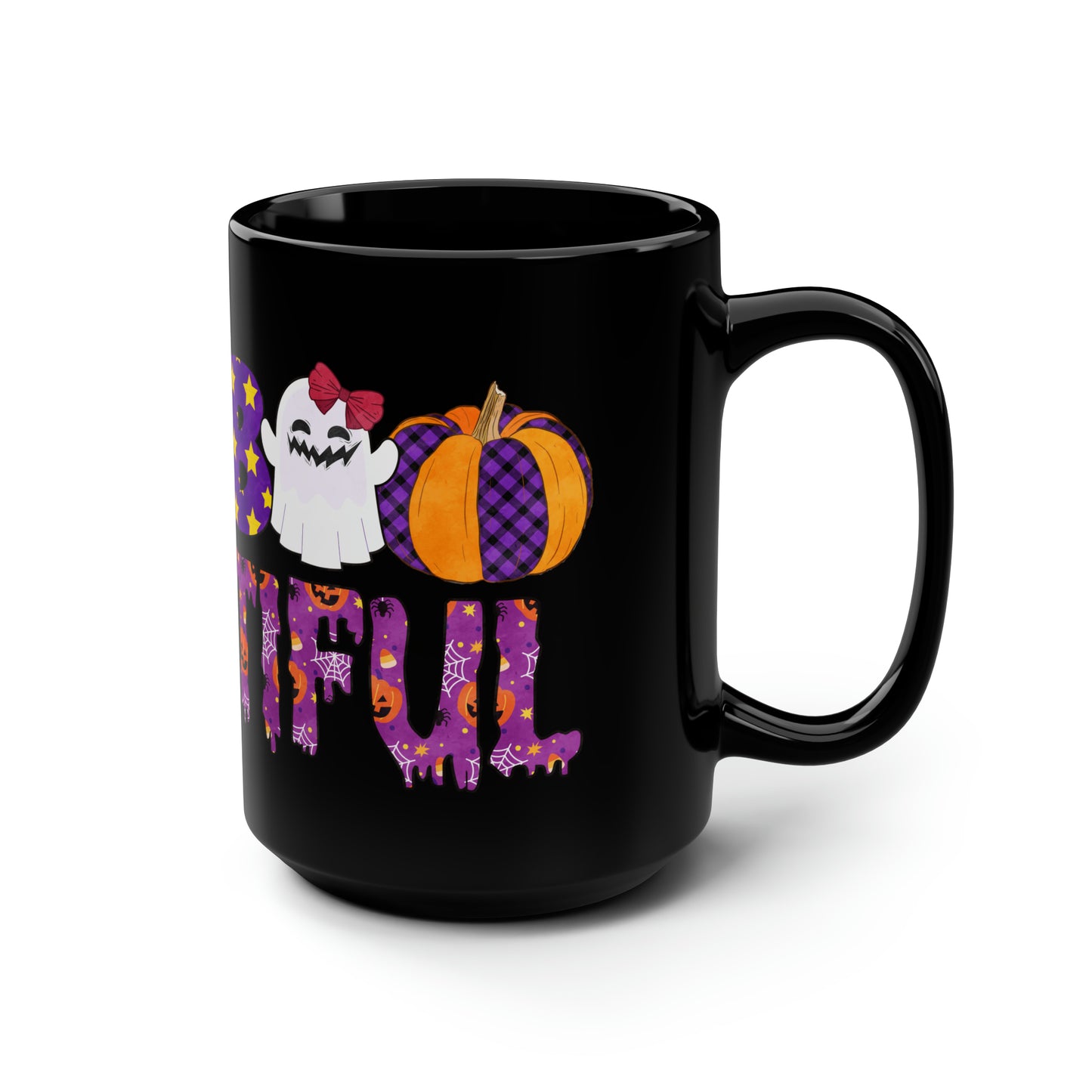 Black Mug, 15oz