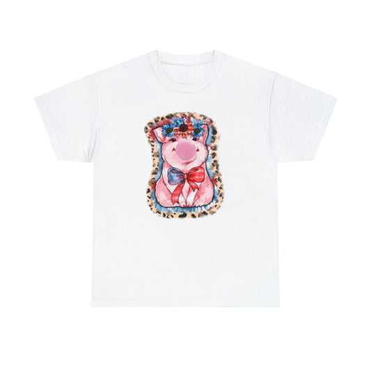 Patriotic Pig Graphic Tee