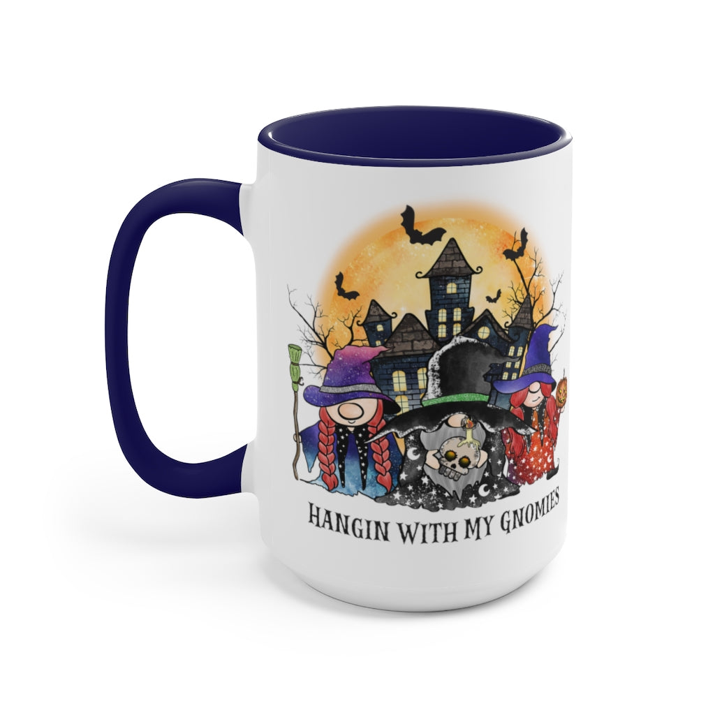 Two-Tone Coffee Mugs, 15oz