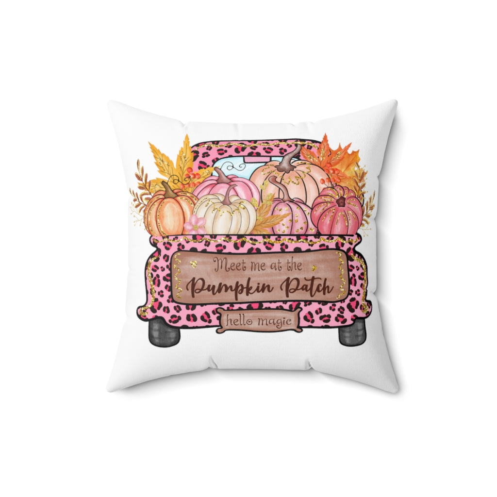 Spun Polyester Square Pillow