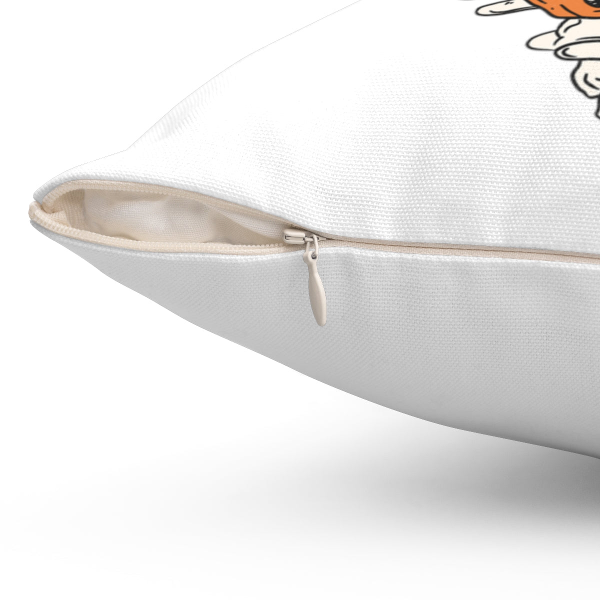 Spun Polyester Square Pillow