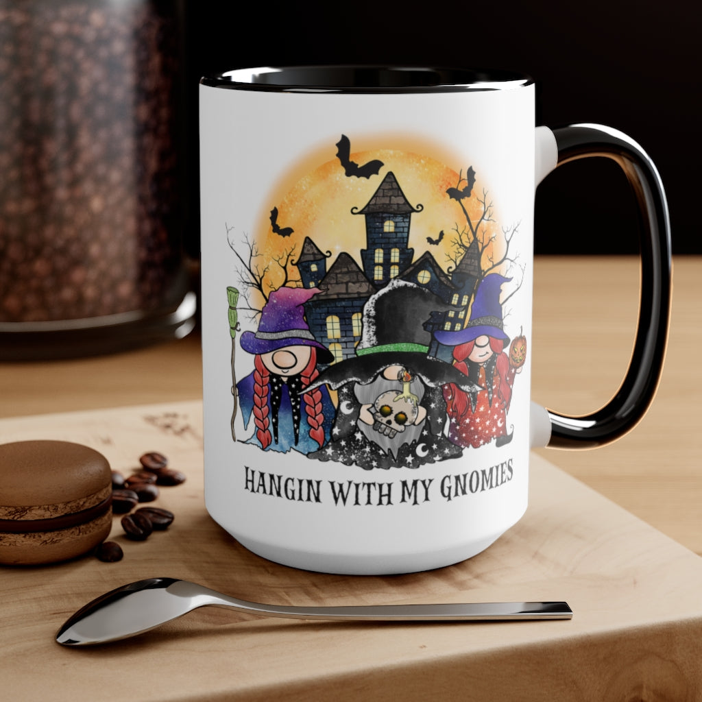 Two-Tone Coffee Mugs, 15oz