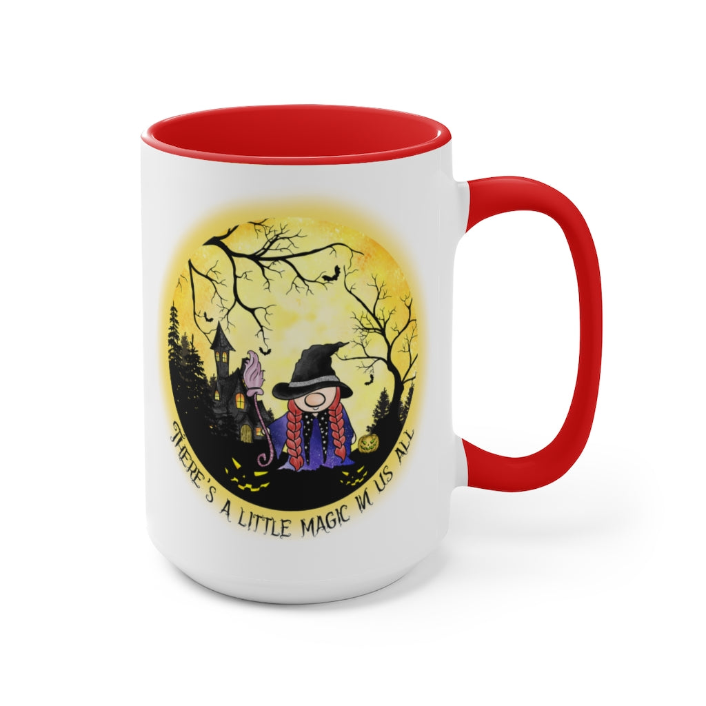 Two-Tone Coffee Mugs, 15oz