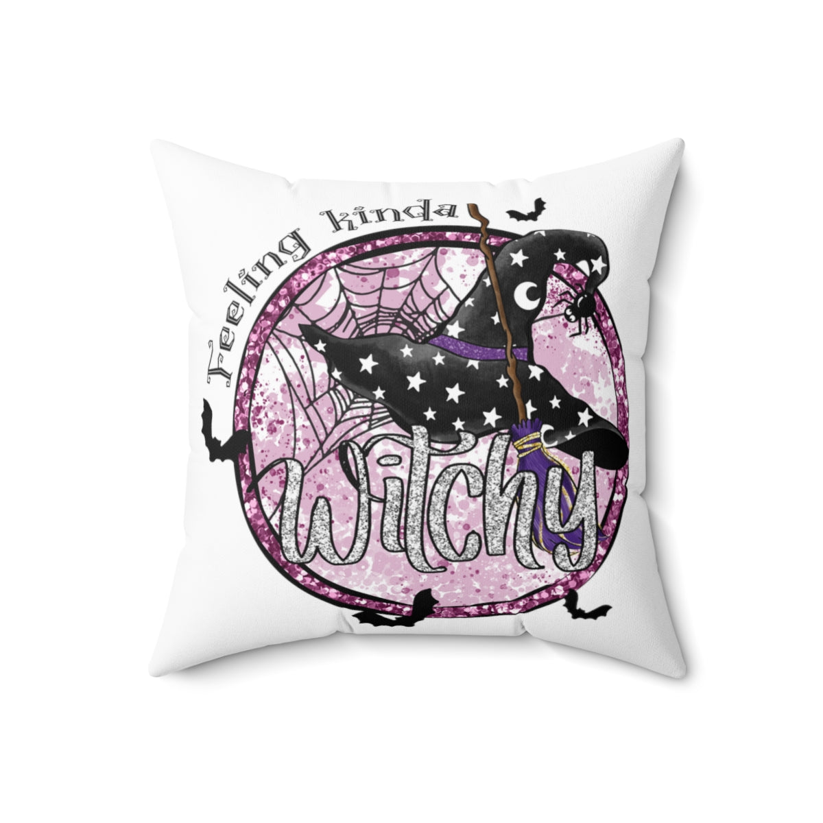 Spun Polyester Square Pillow