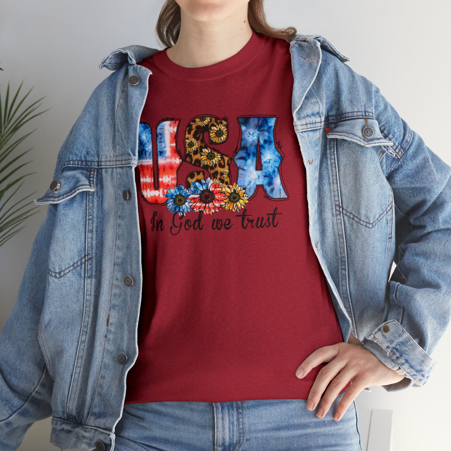 In God We Trust Heavy Cotton Tee