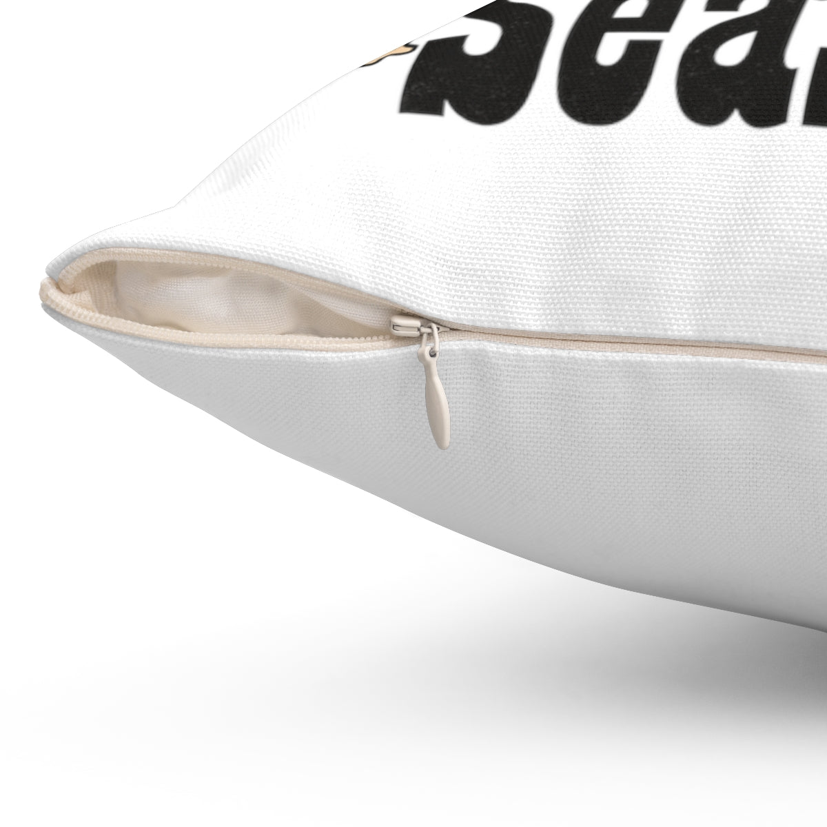 Spun Polyester Square Pillow