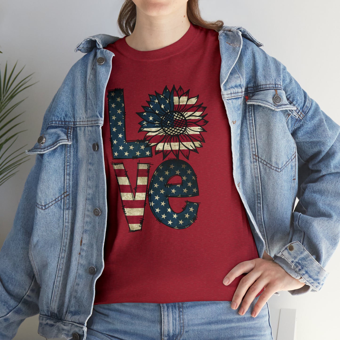 Made with Love & Freedom USA Heavy Cotton Tee