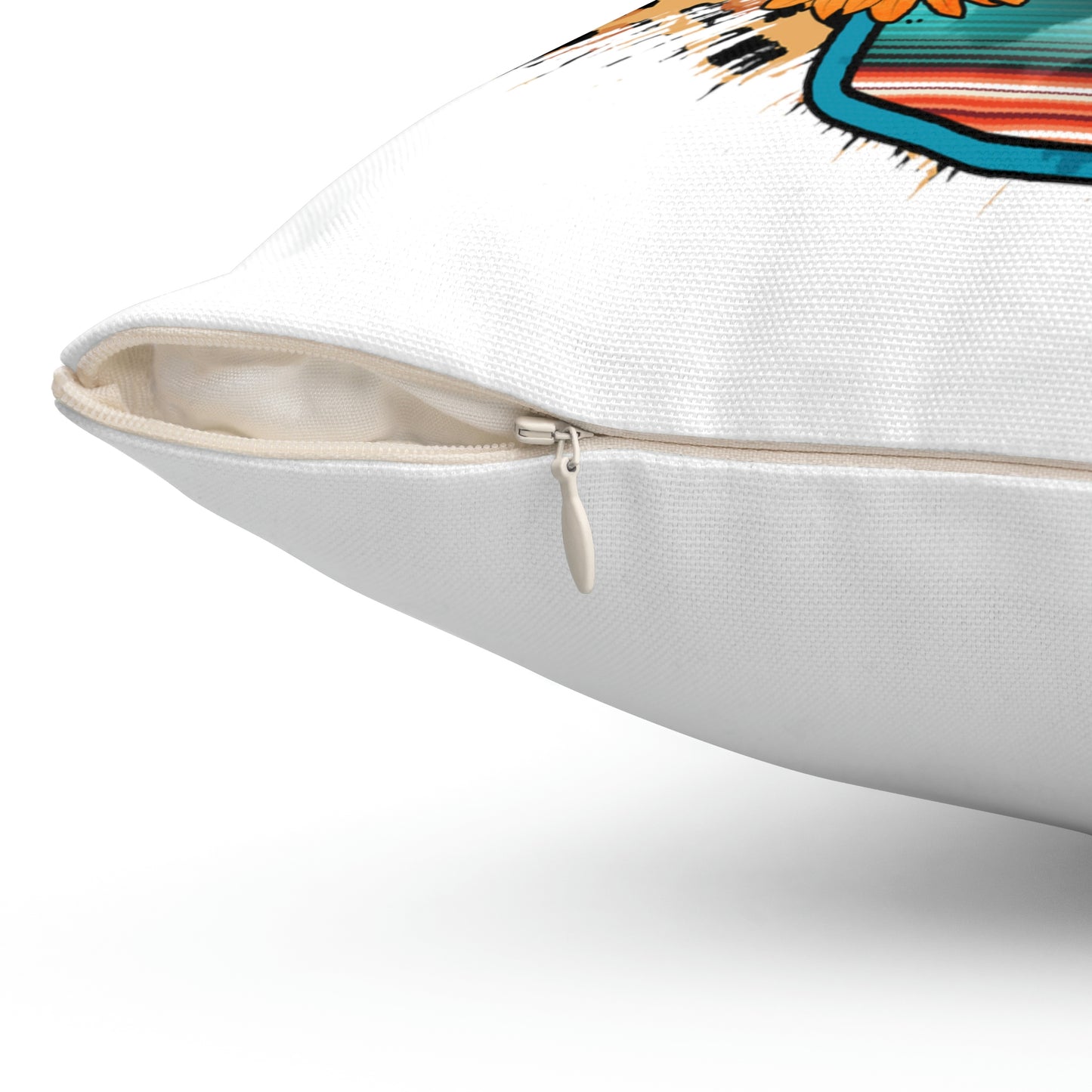 Spun Polyester Square Pillow