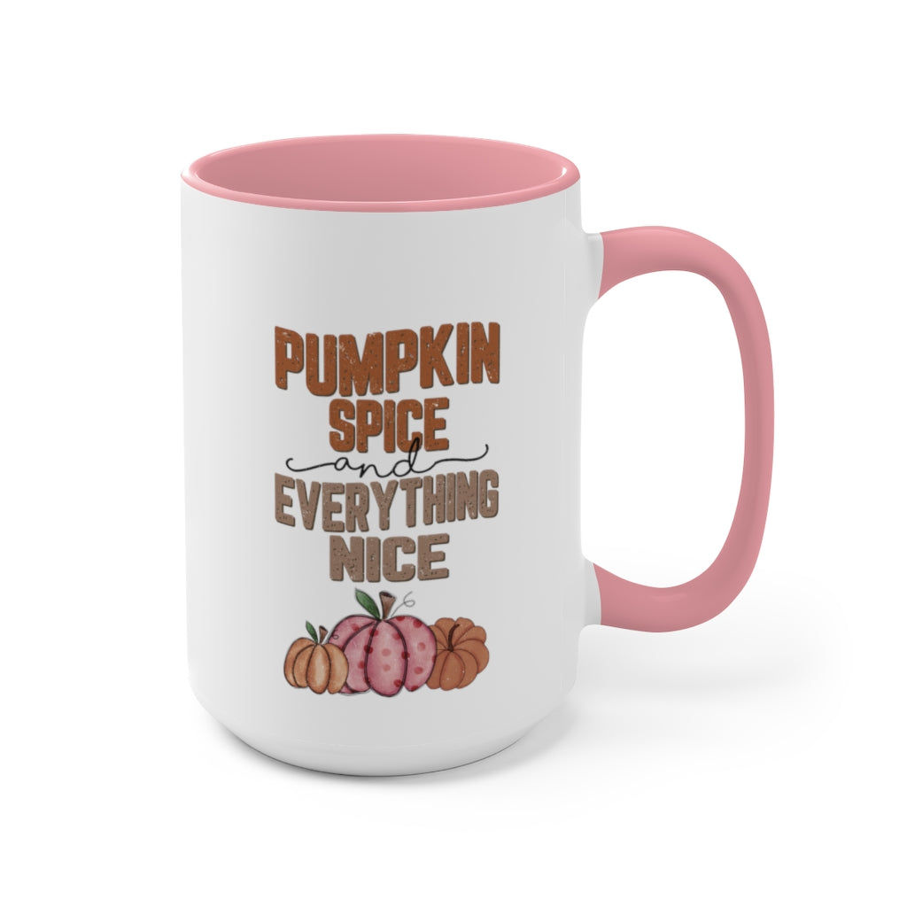 Two-Tone Coffee Mugs, 15oz