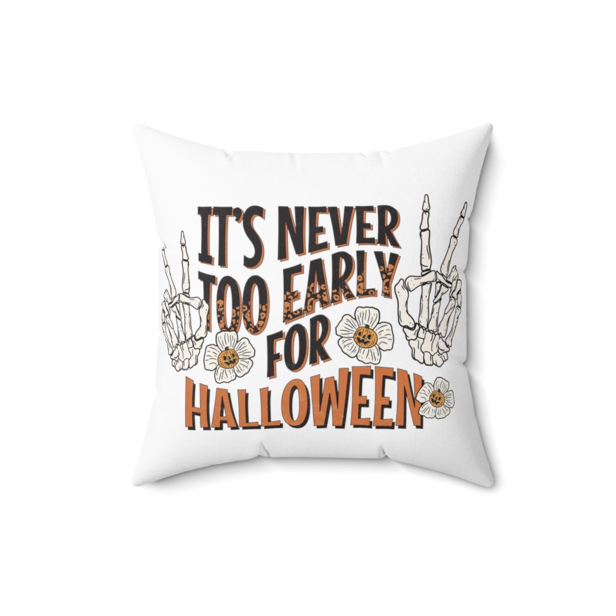Spun Polyester Square Pillow