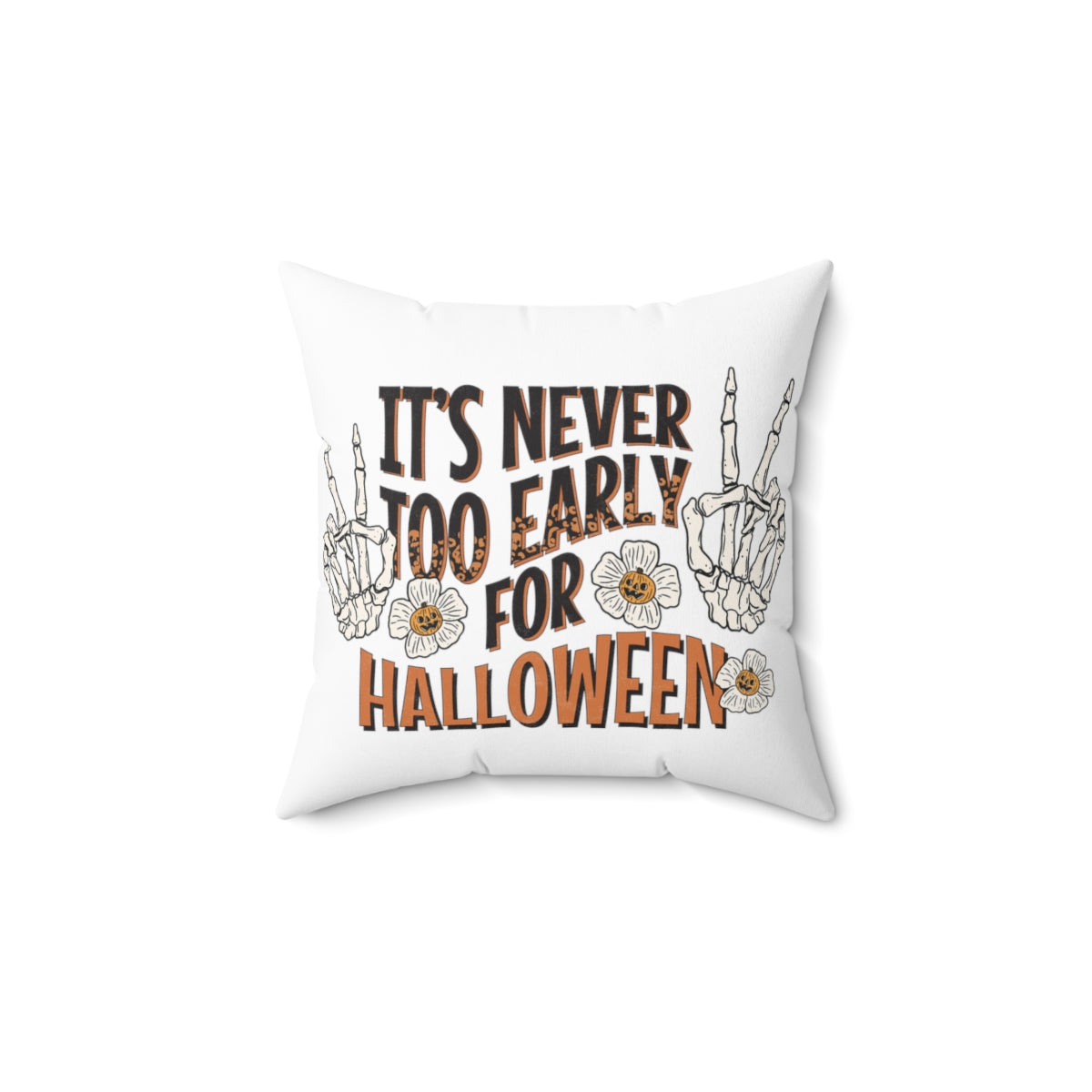 Spun Polyester Square Pillow
