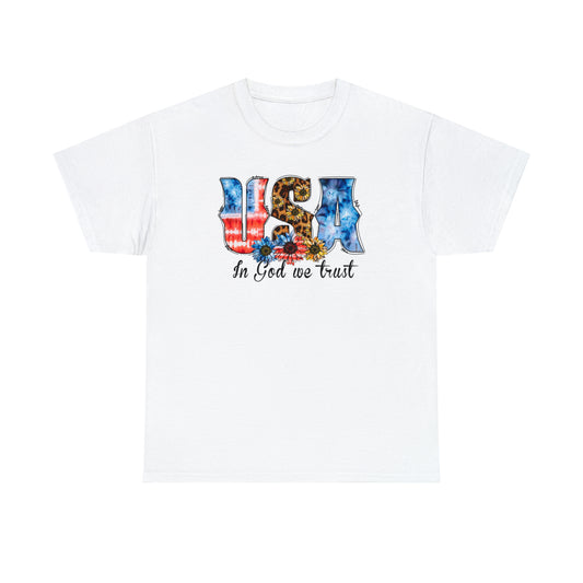 In God We Trust Heavy Cotton Tee