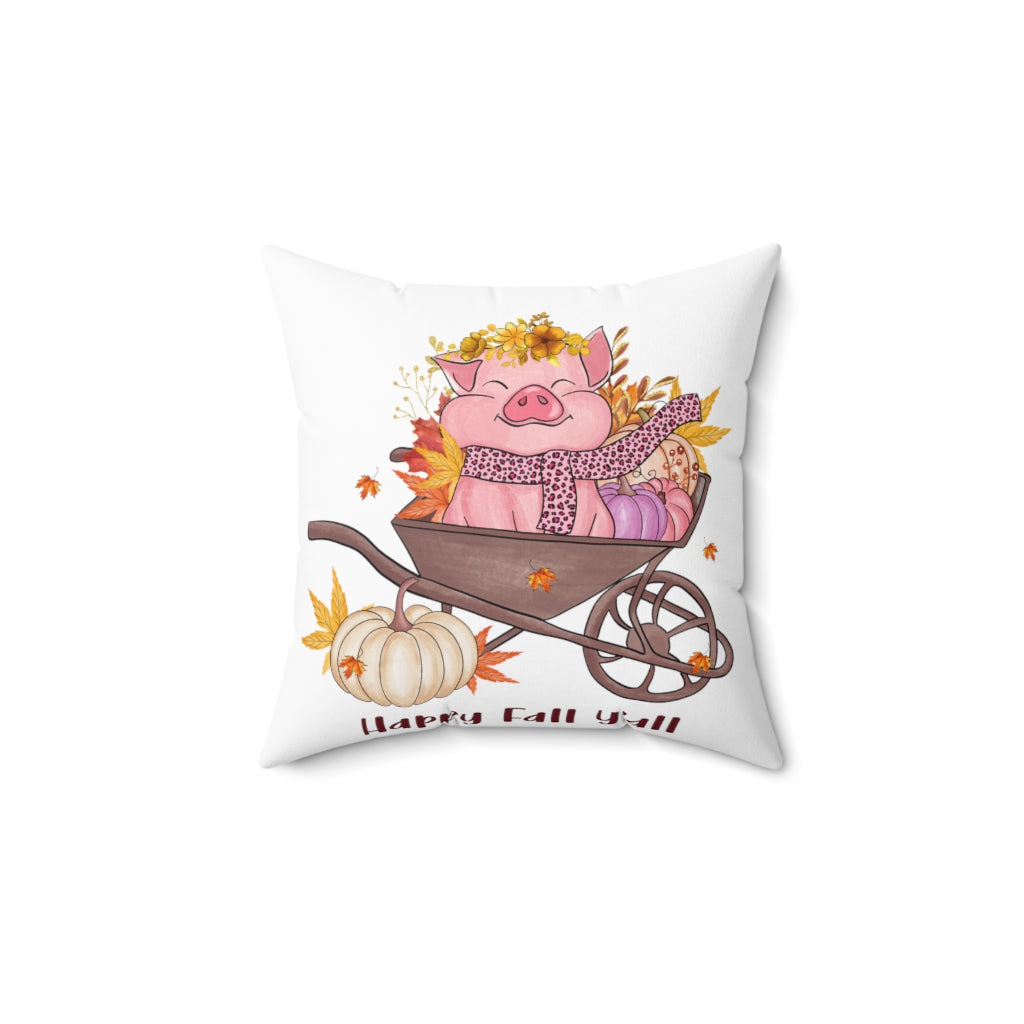 Spun Polyester Square Pillow