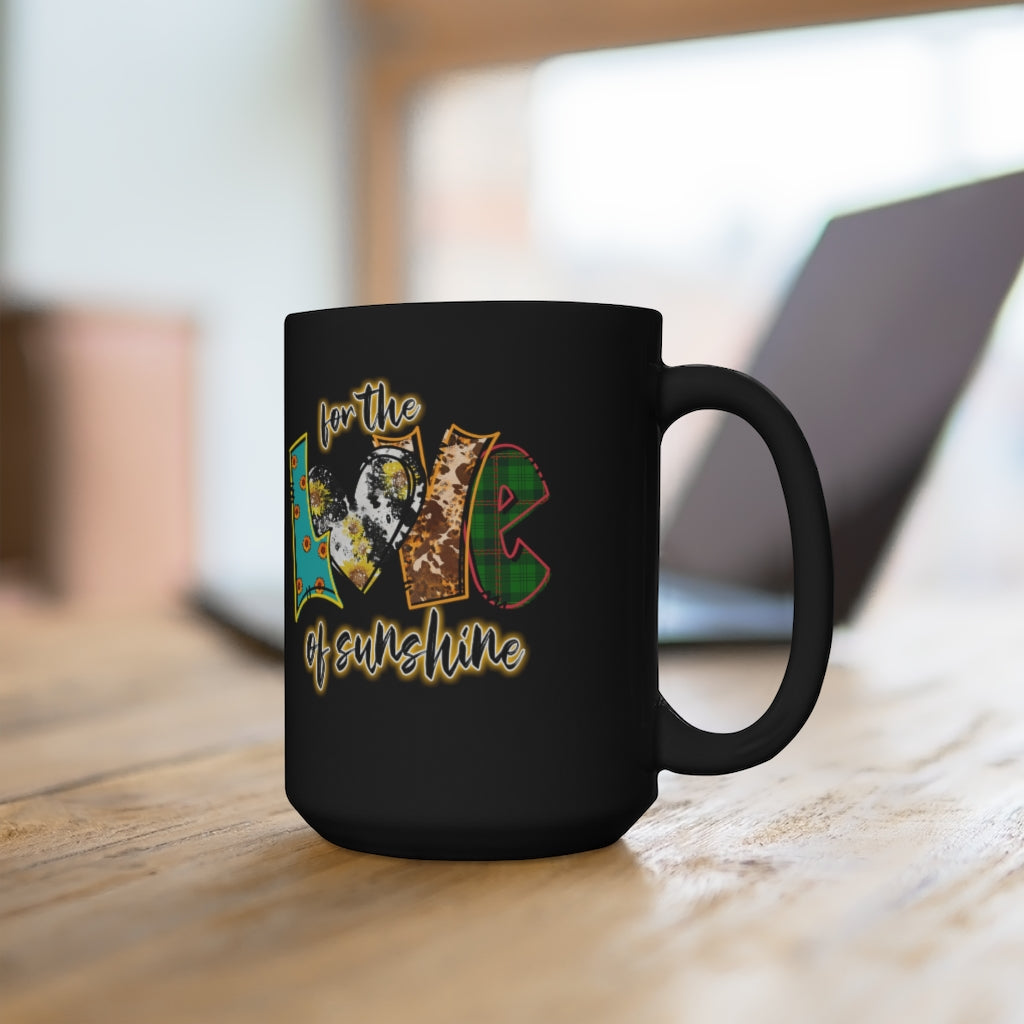 Black Mug 15oz