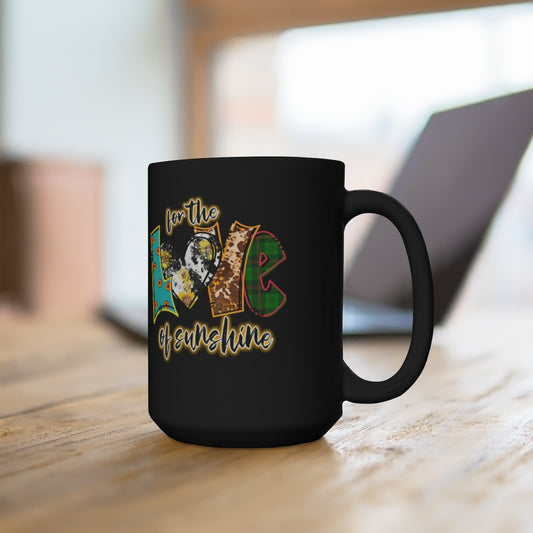 Black Mug 15oz