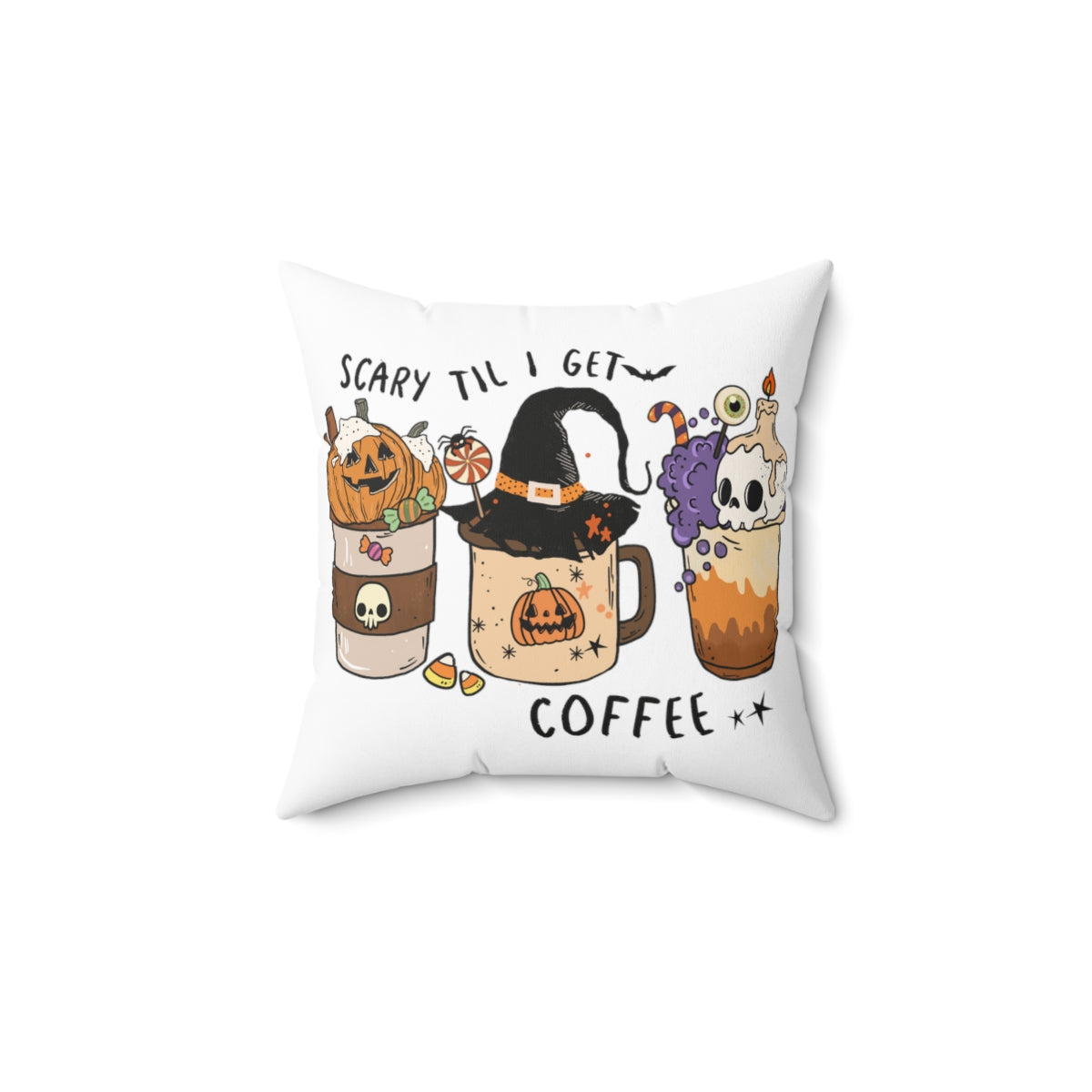Spun Polyester Square Pillow