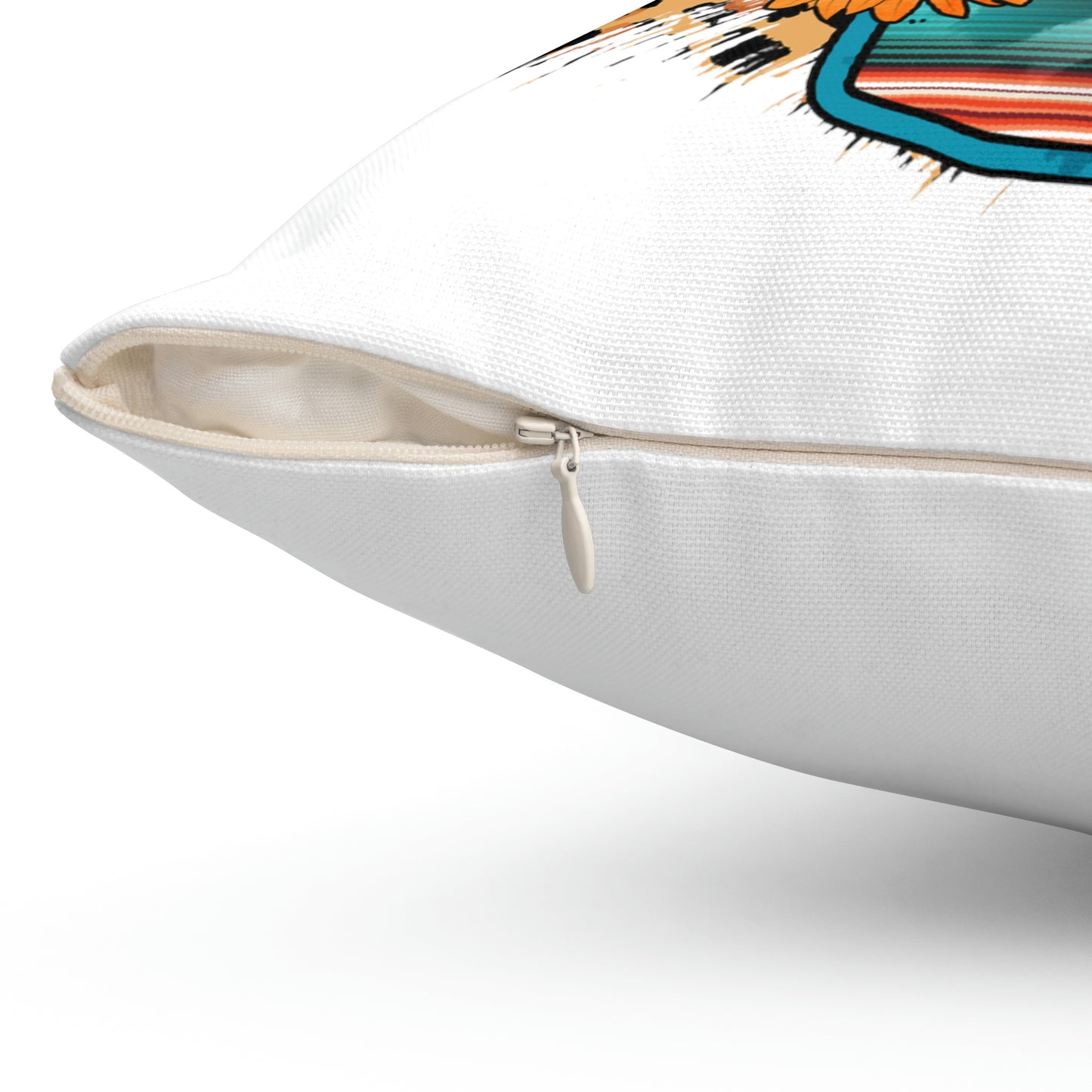 Spun Polyester Square Pillow