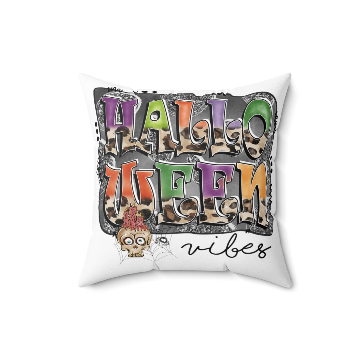 Spun Polyester Square Pillow
