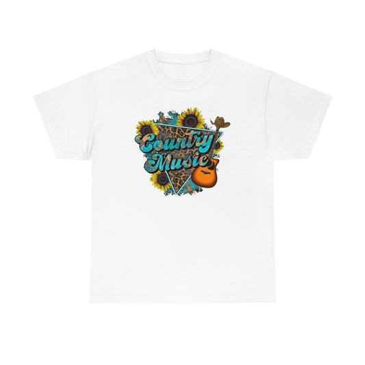 Country Music Heavy Cotton Tee
