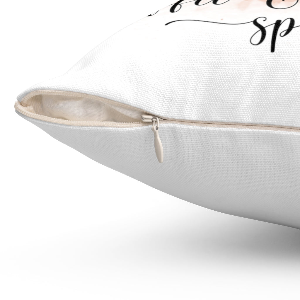 Spun Polyester Square Pillow