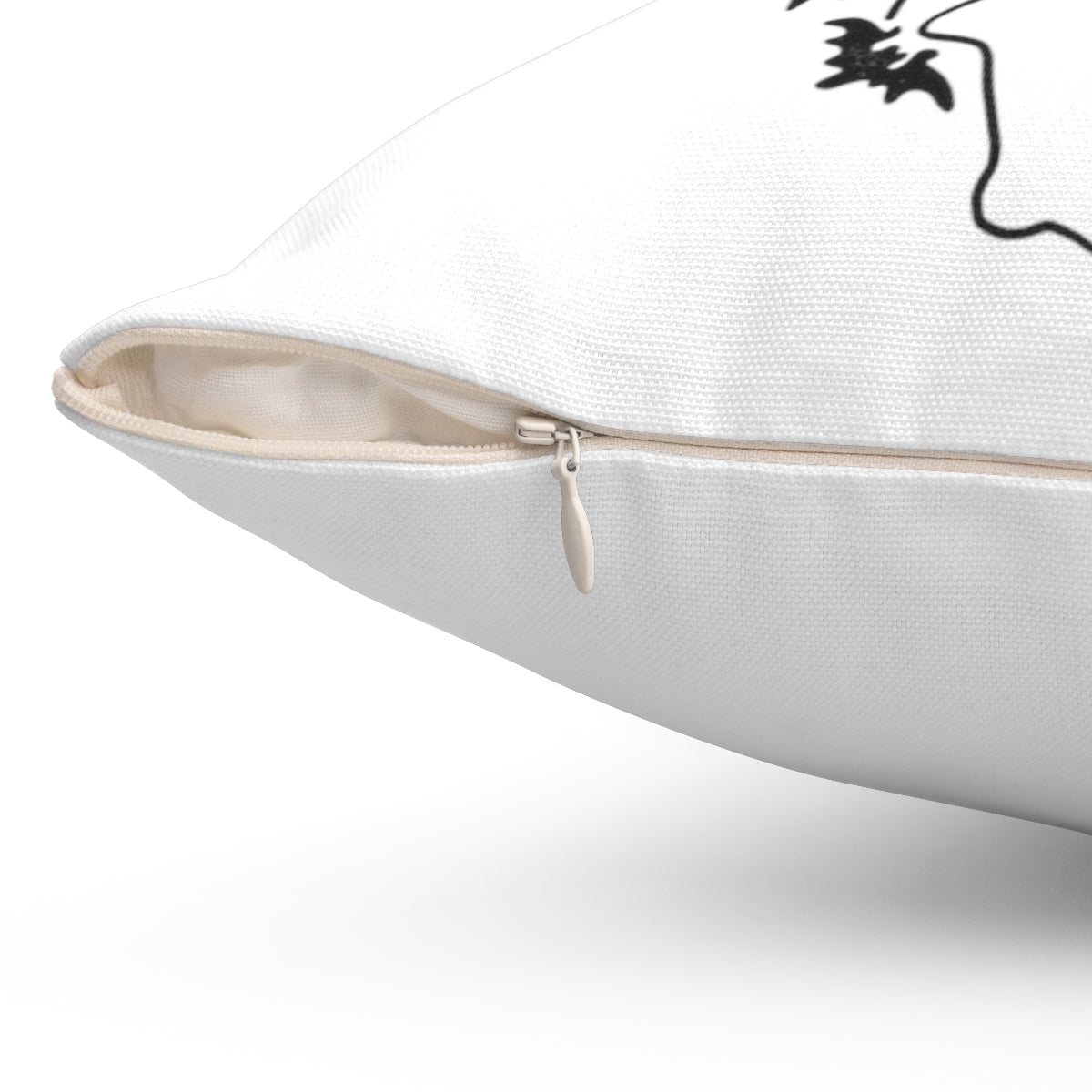 Spun Polyester Square Pillow