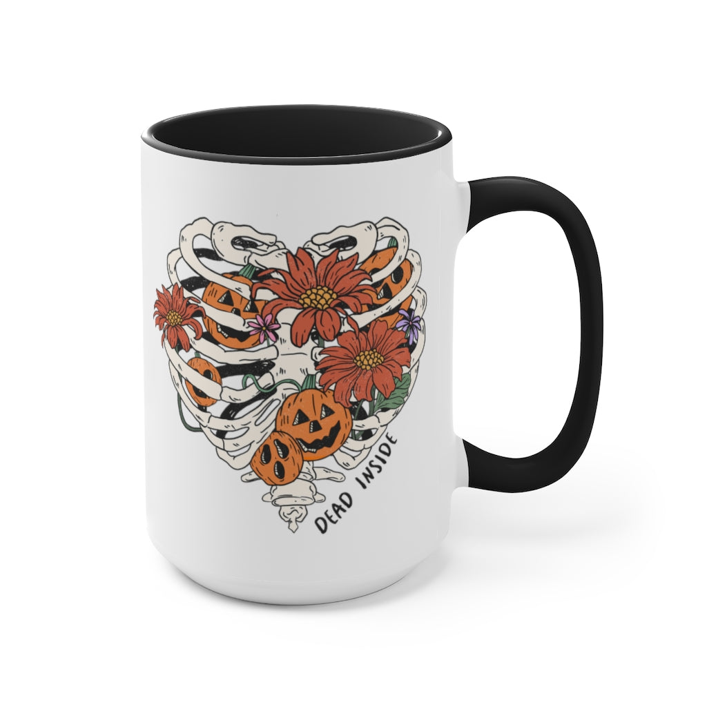 Two-Tone Coffee Mugs, 15oz