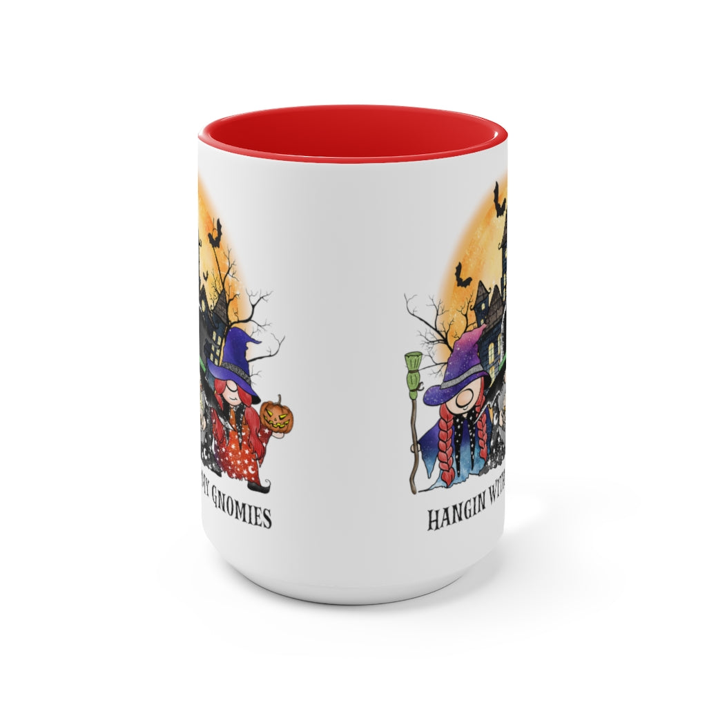Two-Tone Coffee Mugs, 15oz