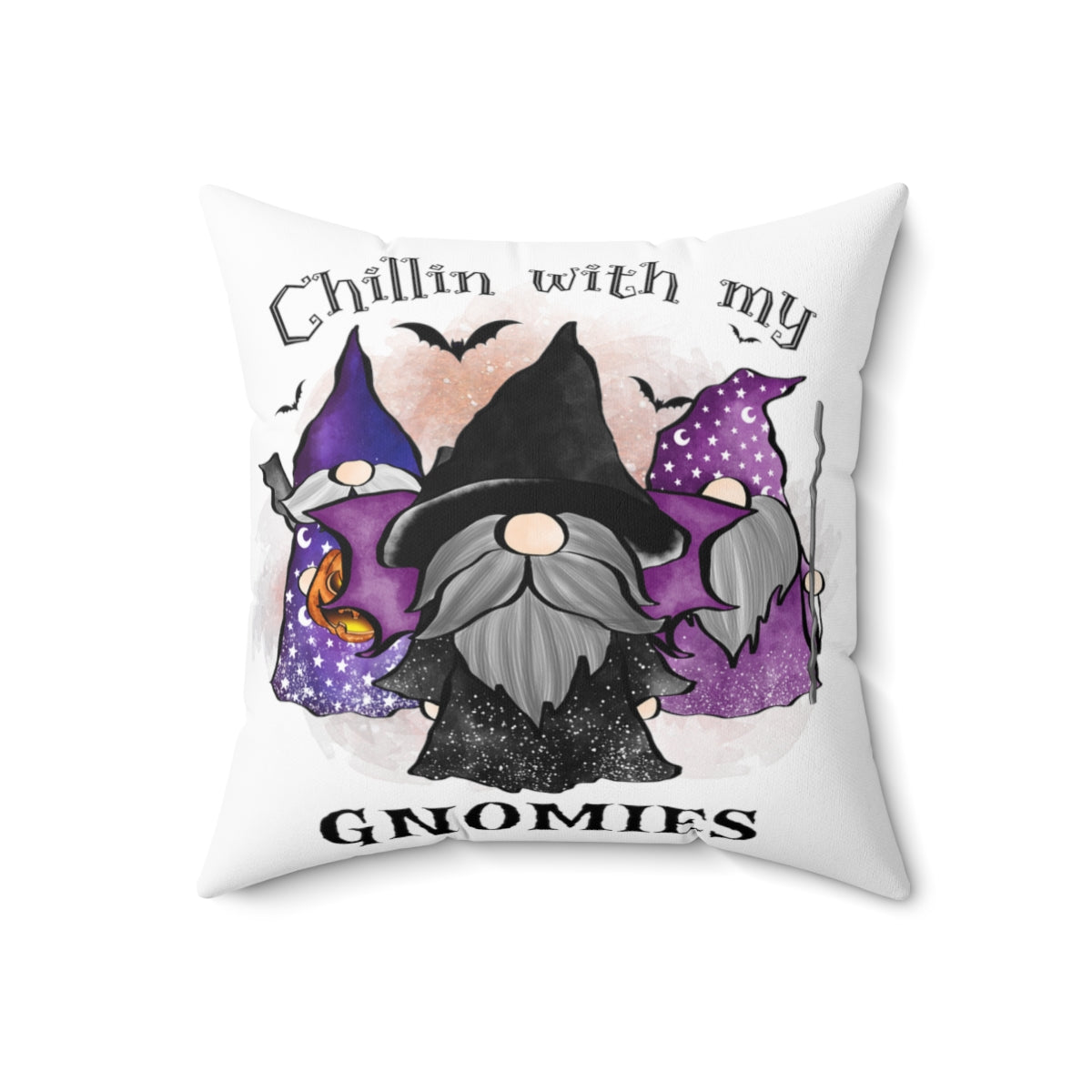 Spun Polyester Square Pillow