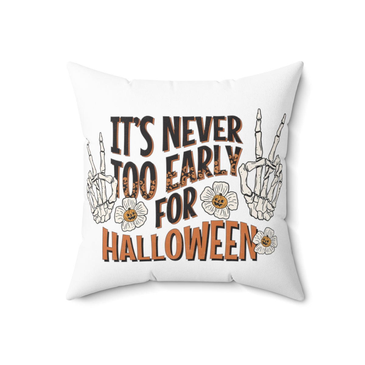 Spun Polyester Square Pillow