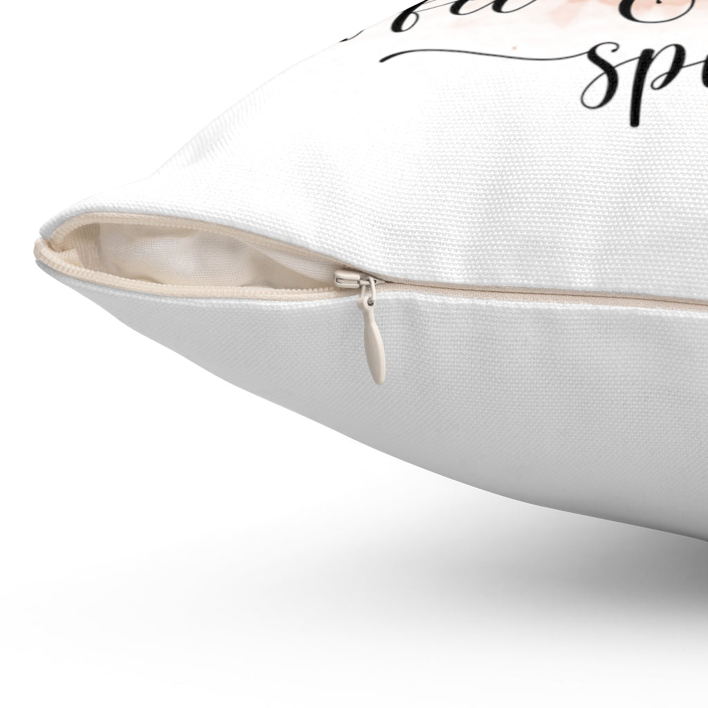 Spun Polyester Square Pillow