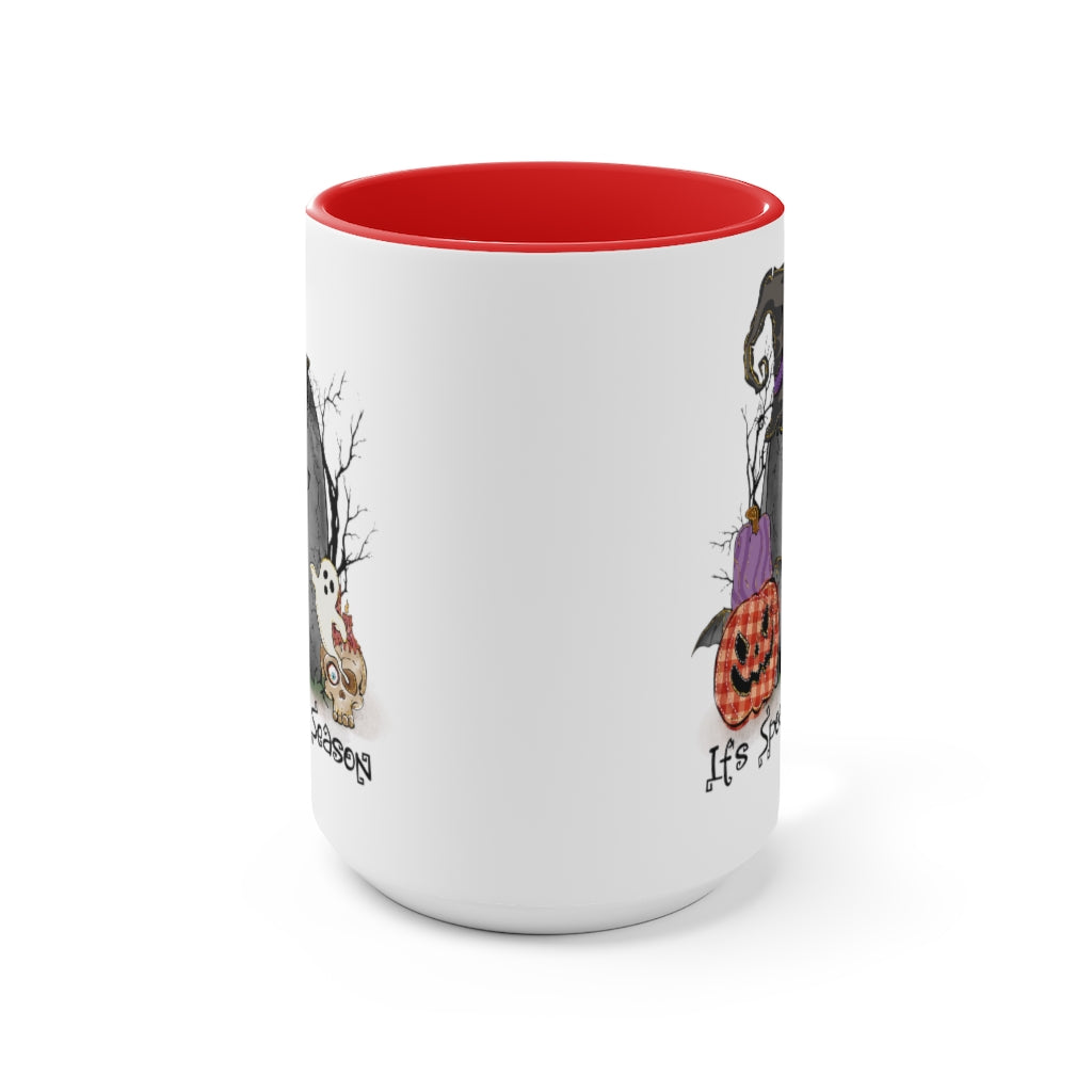 Two-Tone Coffee Mugs, 15oz
