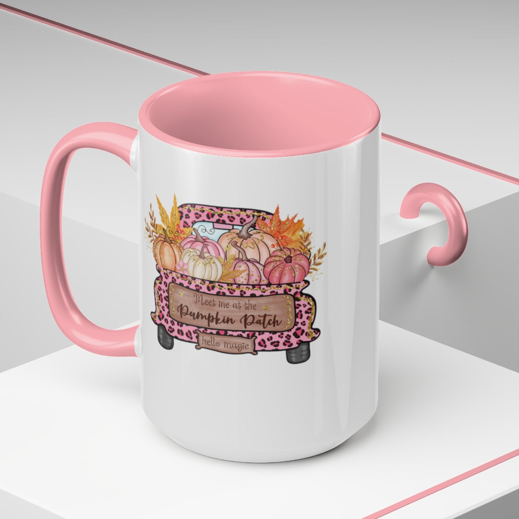 Two-Tone Coffee Mugs, 15oz