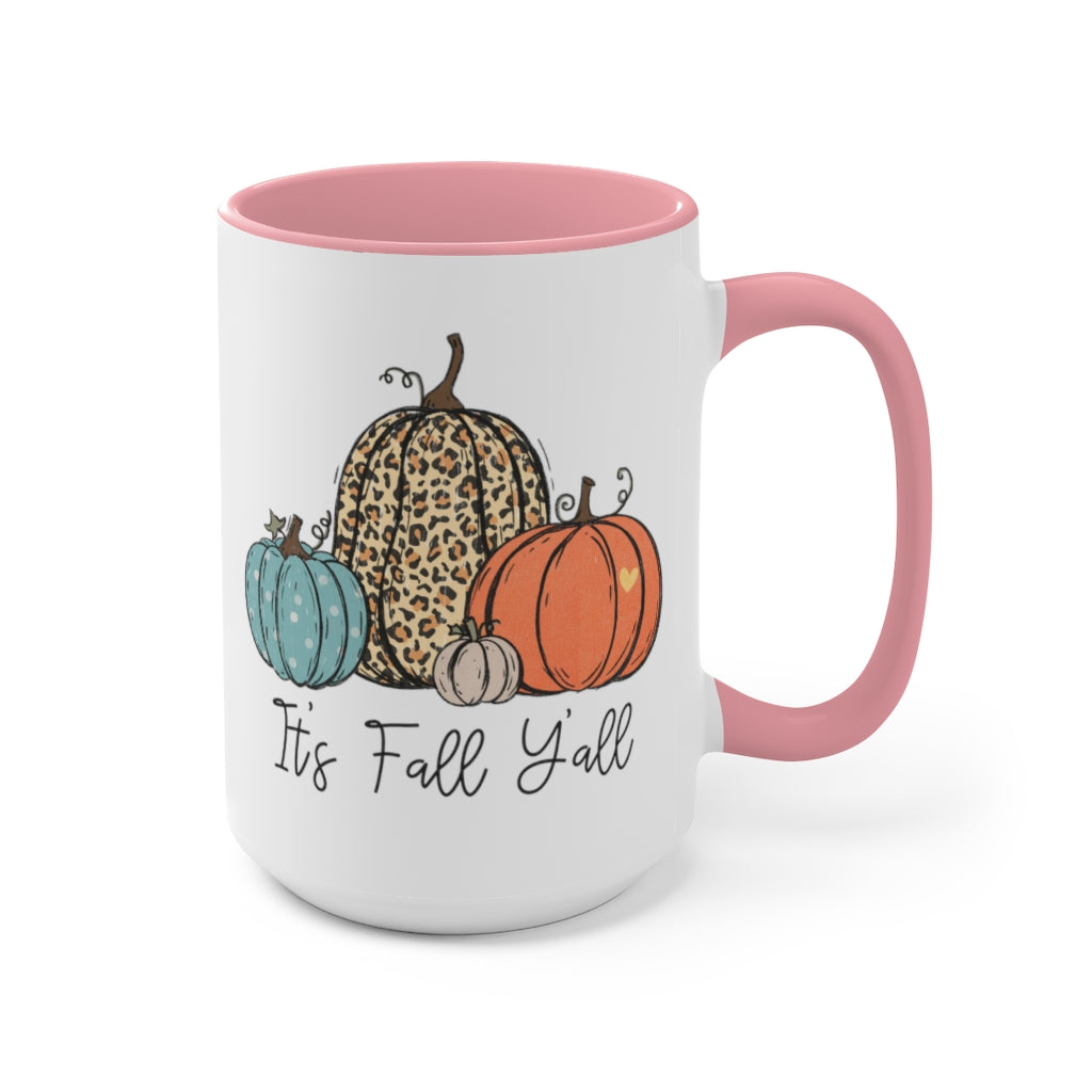 Two-Tone Coffee Mugs, 15oz