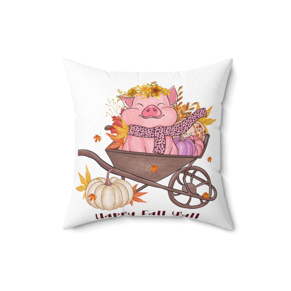Spun Polyester Square Pillow