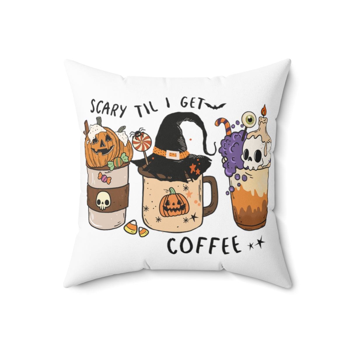Spun Polyester Square Pillow