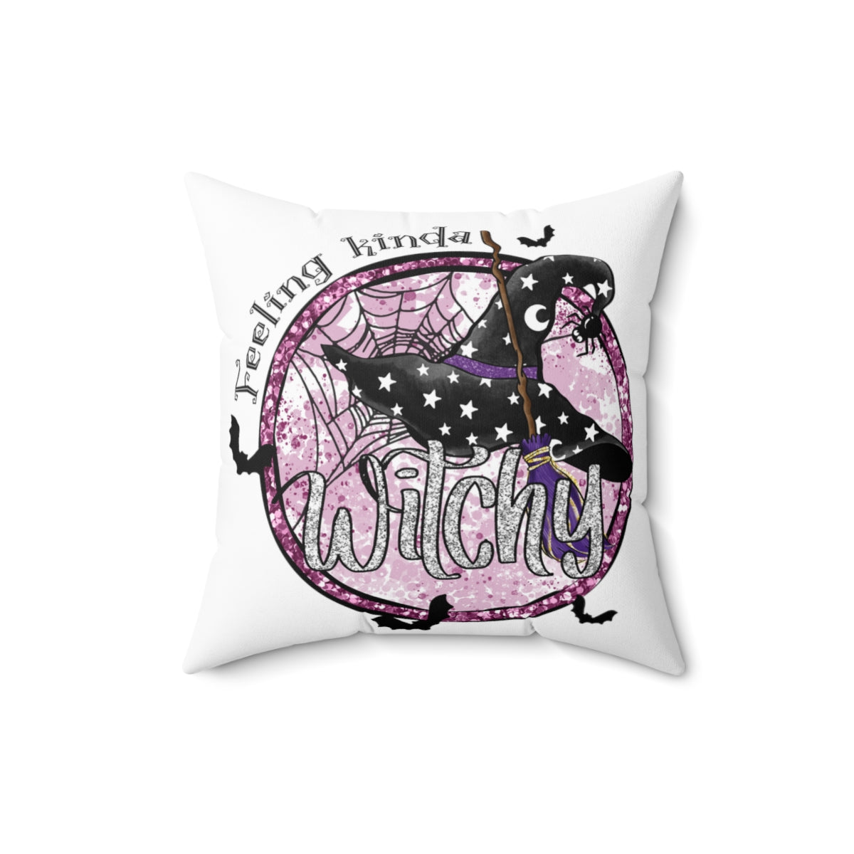Spun Polyester Square Pillow