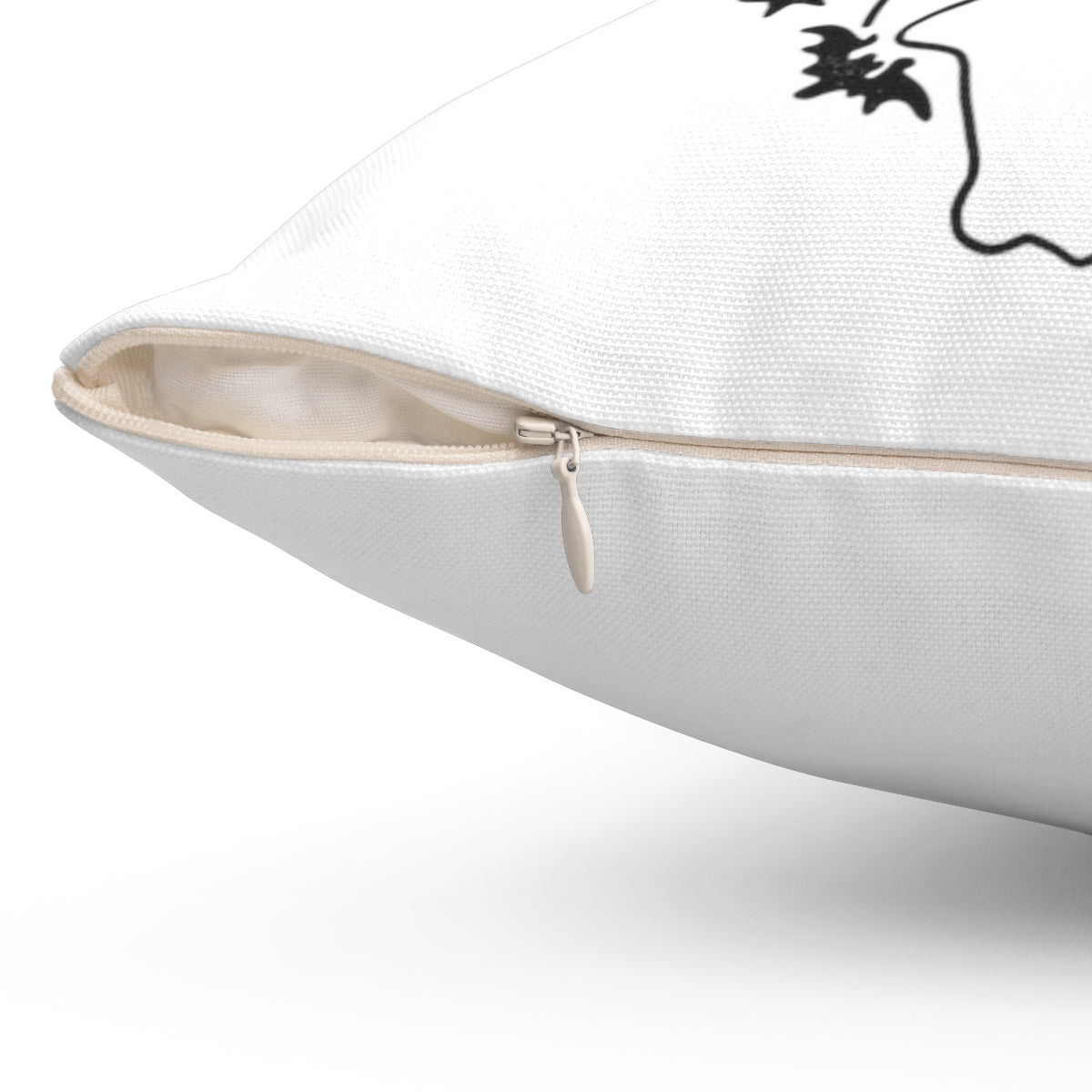 Spun Polyester Square Pillow
