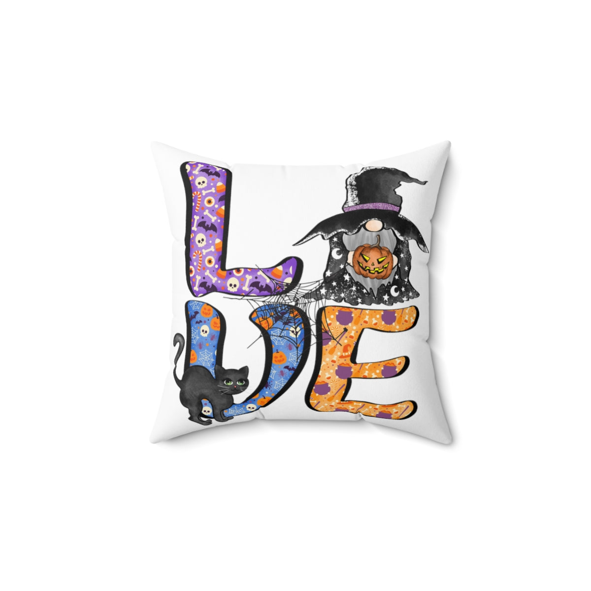 Spun Polyester Square Pillow