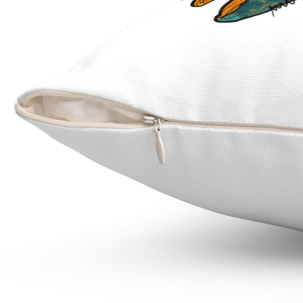 Spun Polyester Square Pillow