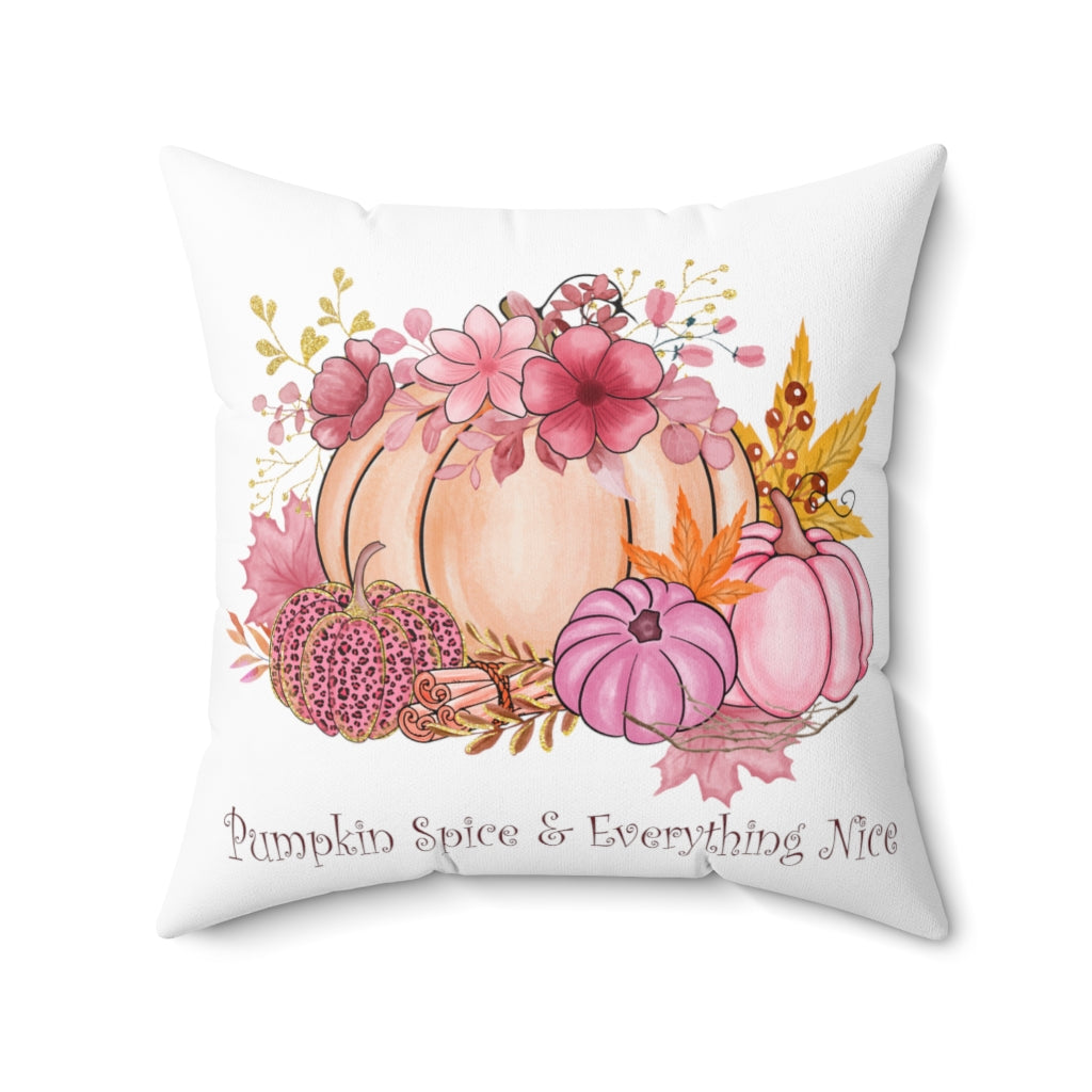 Spun Polyester Square Pillow