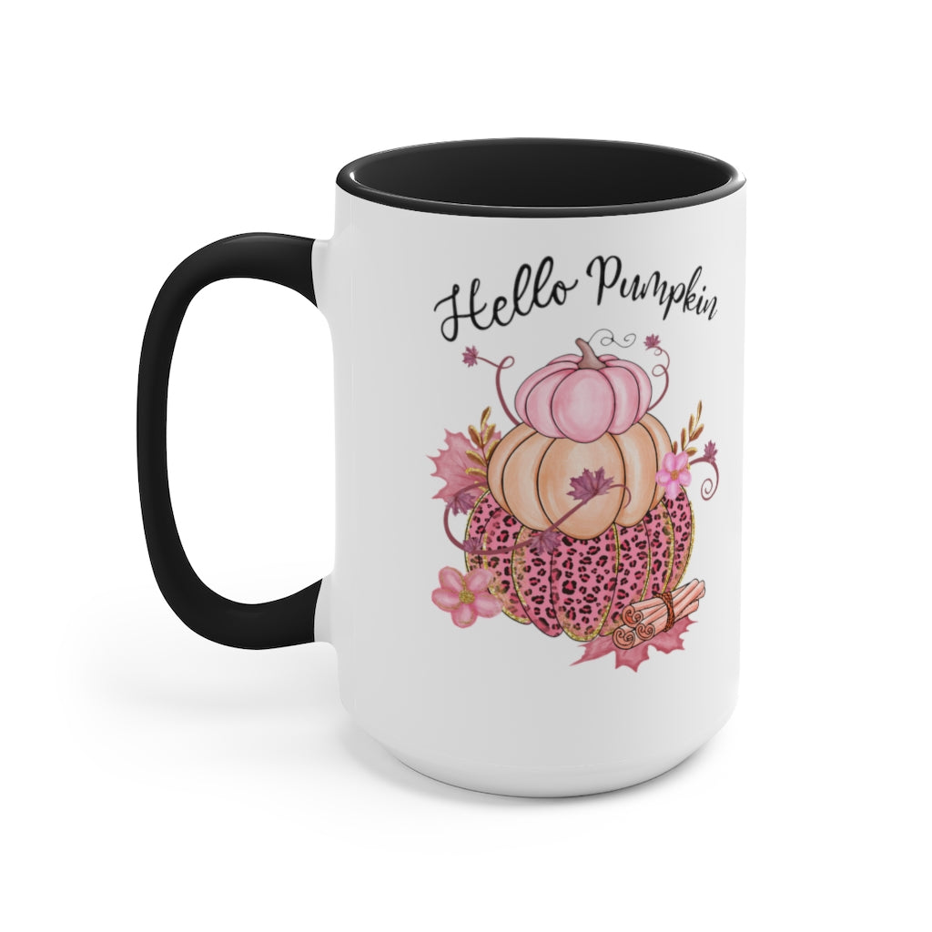 Two-Tone Coffee Mugs, 15oz