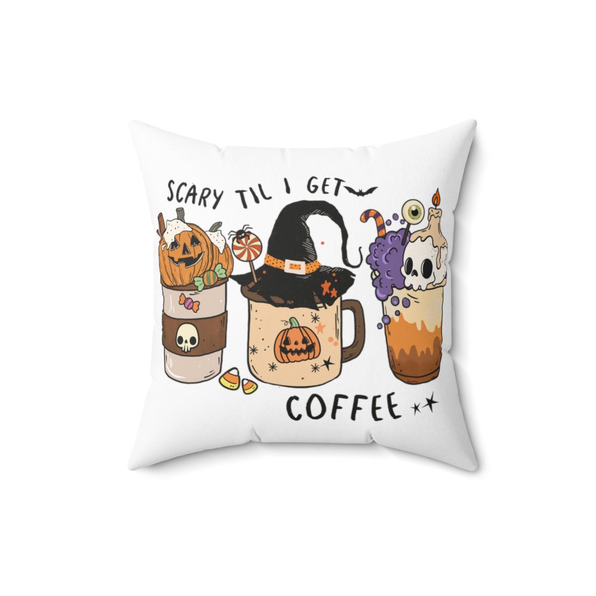 Spun Polyester Square Pillow