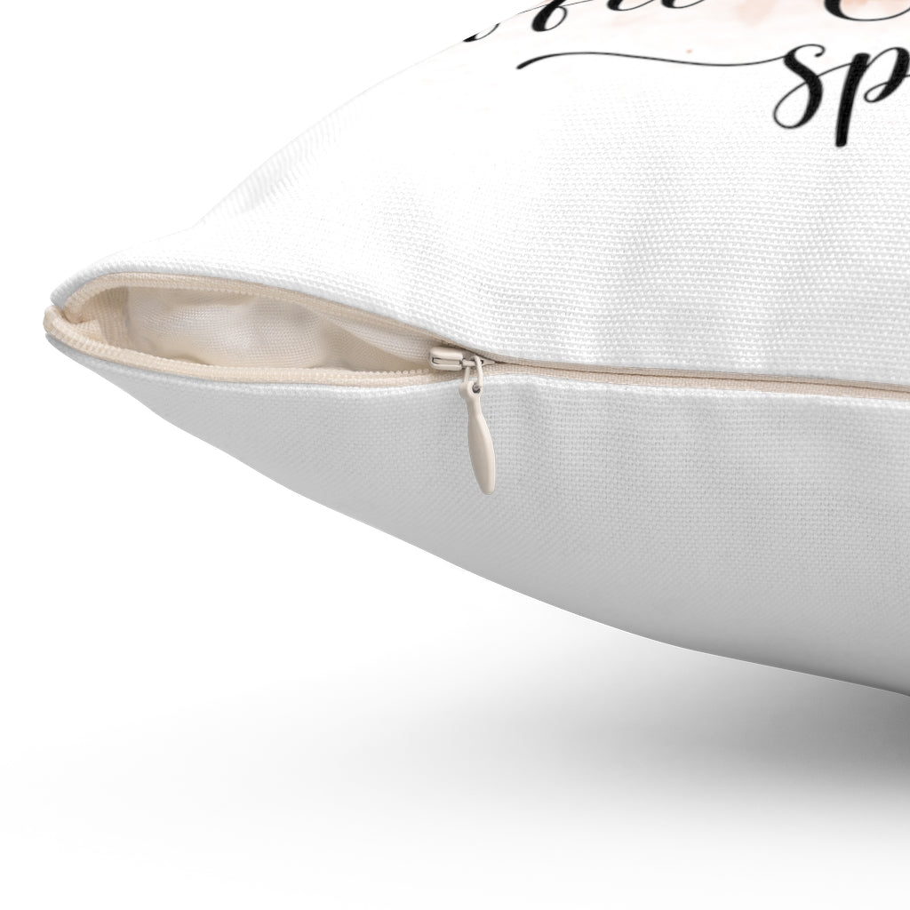 Spun Polyester Square Pillow