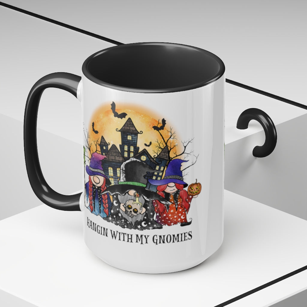 Two-Tone Coffee Mugs, 15oz