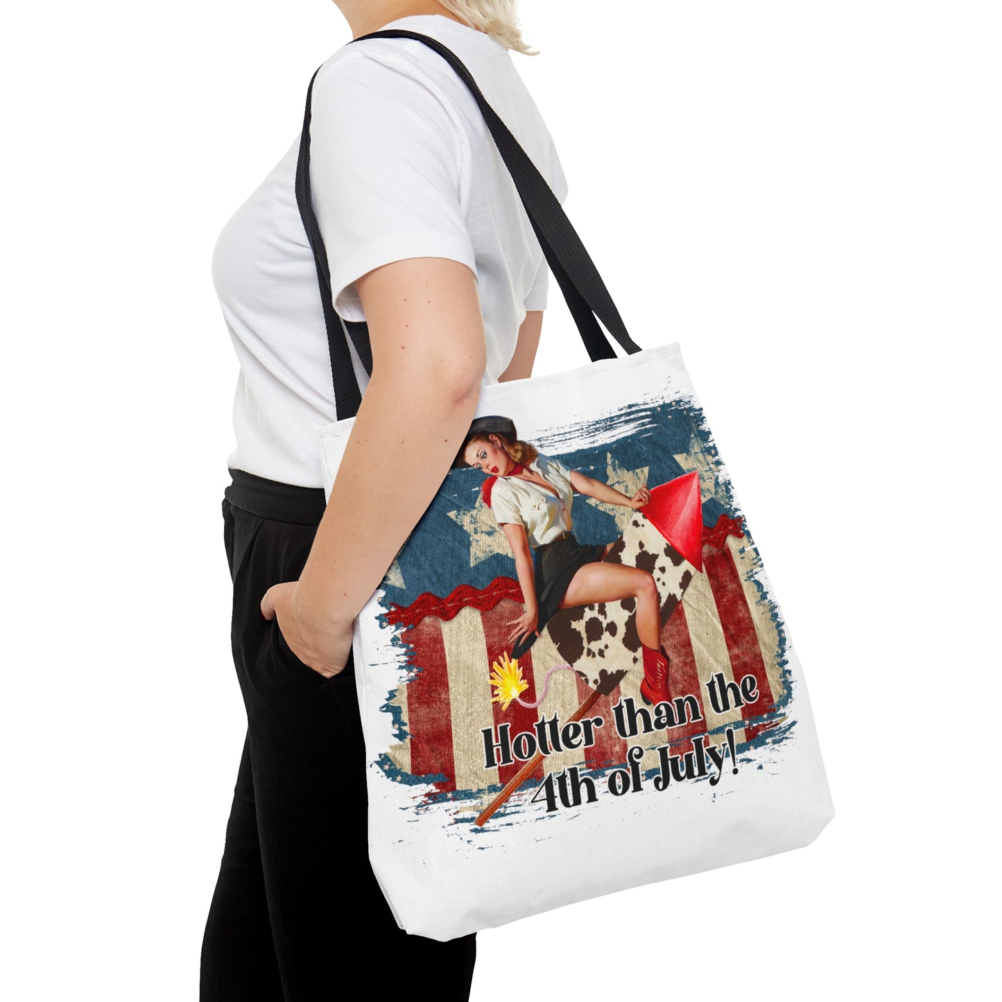 Rustic Patriot Tote Bag
