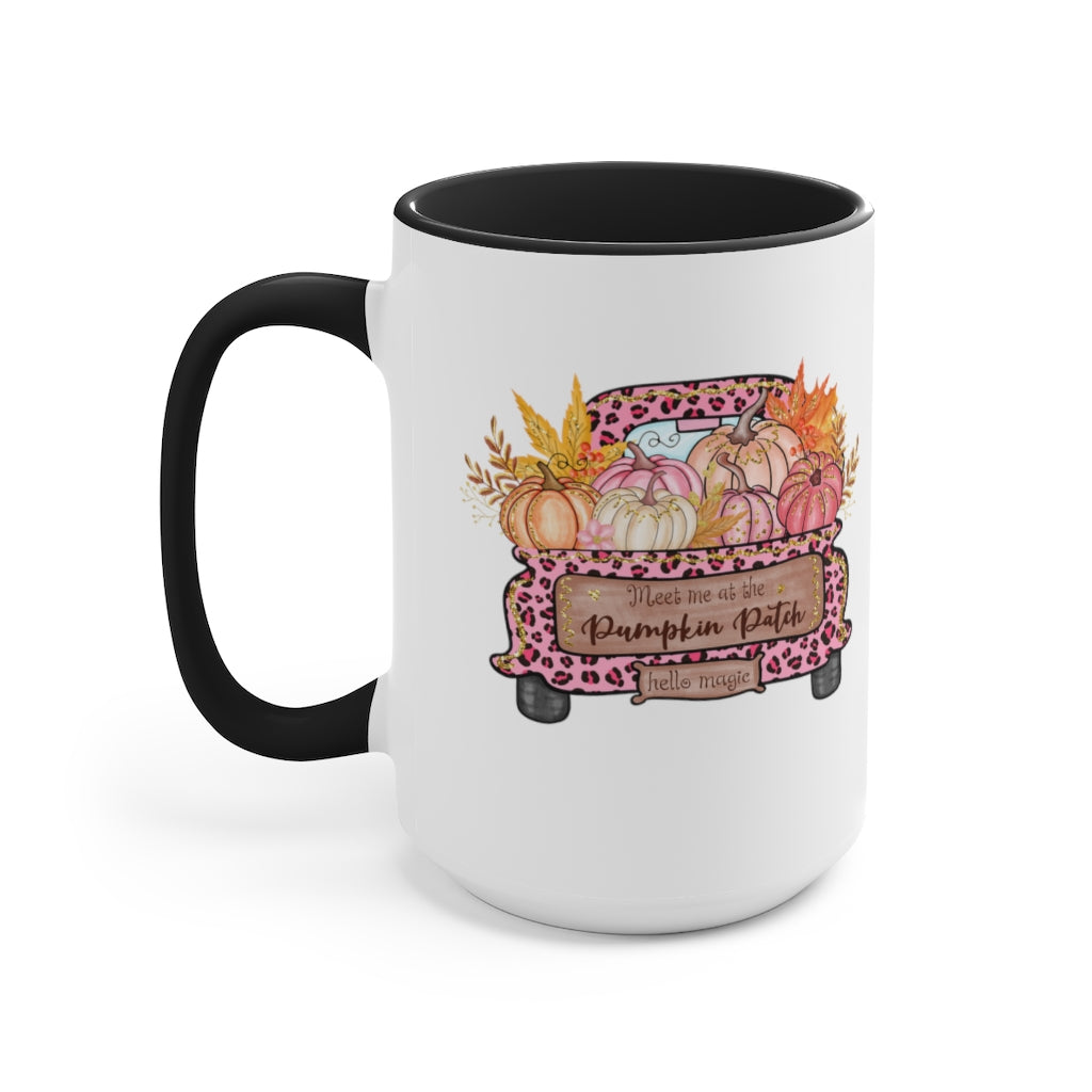 Two-Tone Coffee Mugs, 15oz