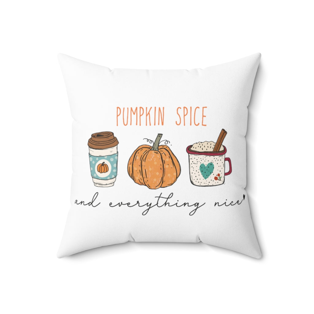 Spun Polyester Square Pillow