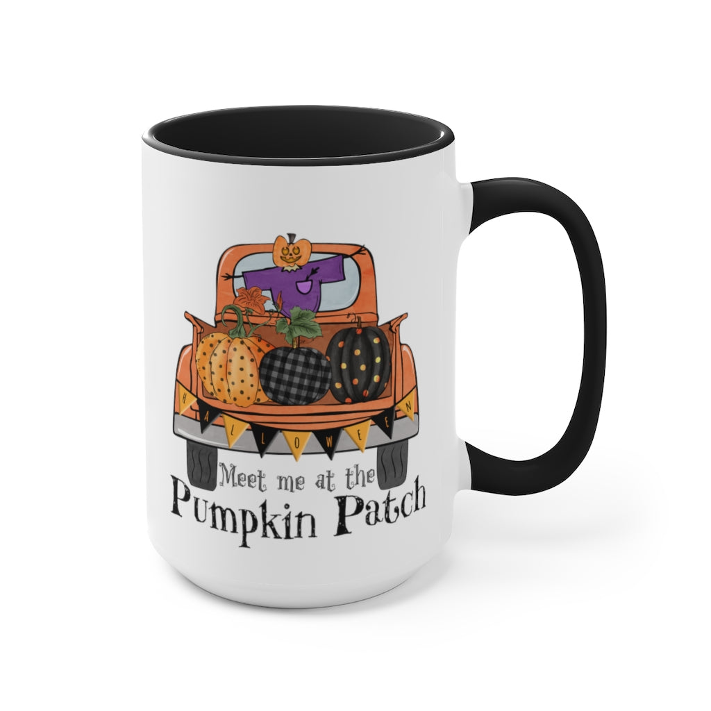 Two-Tone Coffee Mugs, 15oz