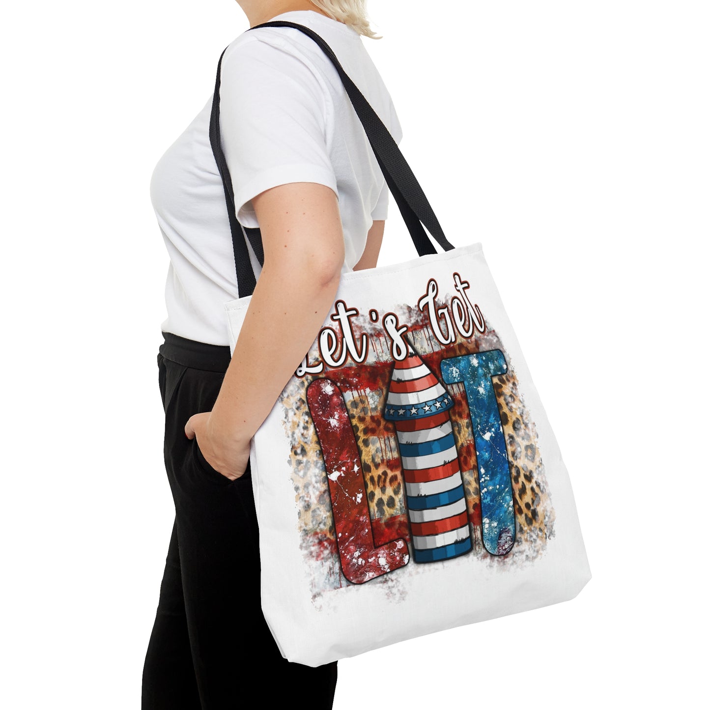 Let's Get Lit Tote Bag