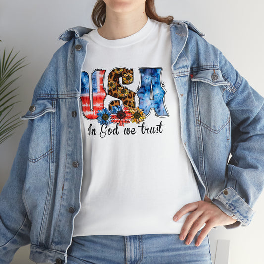 In God We Trust Heavy Cotton Tee